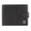 Leather Horizontal Wallet Dakar Wave DKB1106R Black