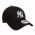 Καπέλο τζόκεϊ μαύρο New York Yankees New Era 39Thirty League Essential Cap Black / White