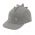 Summer Cotton Cap With UV Protection Sterntaler Dino Grey