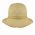 Καπέλο γυναικείο καλοκαιρινό λινό μπεζ με φιόγκο