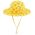 Summer Cotton Hat With UV Protection Sunshine Stephen Joseph Yellow