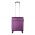 Cabin Soft Luggage 4 Wheels Diplomat Praga 54 x 40 x 20 cm Purpe