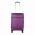 Medium Soft Luggage 4 Wheels Diplomat Praga 66 x 43 x 26 cm Purpe