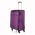 Large Soft Luggage 4 Wheels Diplomat Praga 77 x 45 x 29 cm Purpe