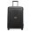 Βαλίτσα σκληρή μαύρη με 4 ρόδες μεγάλη Samsonite S'Cure Eco Spinner 74 cm Black