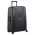 Large Hard Luggage 4 Wheels Samsonite S'Cure Eco Spinner 74 cm Black