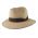 Summer Linen Hat Fedora Beige