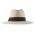 Summer Linen Hat Fedora Ecru
