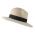 Summer Linen Hat Fedora Ecru