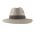 Καπέλο καλοκαιρινό fedora λινό γκρι