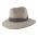Summer Linen Hat Fedora Grey