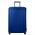 Large Hard Luggage 4 Wheels Samsonite S'Cure Spinner 74 cm Cool Blue - Black