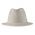 Summer Linen Hat Fedora Crushable Ecru