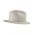 Summer Linen Hat Fedora Crushable Ecru
