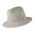 Summer Linen Hat Fedora Crushable Ecru