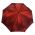 Women's Long Manual Satin Umbrella Burgundy / Floral