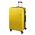 Βαλίτσα σκληρή μεγάλη κίτρινη με 4 ρόδες Dielle 130 75cm