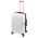 Medium Hard Expandable Luggage With 4 Wheels Dielle 140 4W 60 cm White