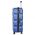 Large Hard Luggage With 4 Wheels  Dielle 150 70cm Blue