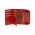 Women's  Horizontal Leather Wallet LaVor Red 6023