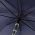 Long Automatic Umbrella With Wooden Handle Guy Laroche Blue