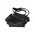 Leather Shoulder Bag Dakar Wave Black