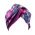 Women's Silk Winter Duble Face Turban VinD Carol Magenta