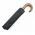 Automaric Folding Umbrella With Wooden Crook Handle Guy Laroche 8114 Black