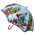 Kids Manual Transparent Umbrella Marvel Avengers