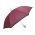 Women's Long Automatic Windproof Umbrella Blue Drop Dots Bordeaux