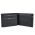 Leather Horizontal Wallet Diplomat MN 602 Black