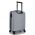 Βαλίτσα σκληρή καμπίνας επεκτάσιμη ασημί με 4 ρόδες Green 4W Εxpandable RB8071C Luggage 55 cm Silver