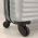 Cabin Hard Expandable Luggage 4 Wheels Green RB8071C 55 cm Silver