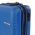 Cabin Hard Expandable Luggage 4 Wheels Rain RB8089 55 cm Blue