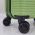 Cabin Hard Expandable Luggage 4 Wheels Rain RB8089 55 cm Green