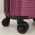 Cabin Hard Expandable Luggage 4 Wheels Rain RB8089 55 cm Purple