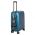 Small Hard Expandable Luggage 4 Wheels  Verage Freeland Blue VG20062-19