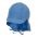 Καπέλο τζόκεϊ καλοκαιρινό θαλασσί βαμβακερό με μπαντάνα και αντηλιακή προστασία Sterntaler