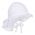 Καπέλο καλοκαιρινό βαμβακερό λευκό με αντηλιακή προστασία Sterntaler Flapper Hat