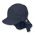 Καπέλο τζόκεϊ καλοκαιρινό σκούρο μπλε βαμβακερό με μπαντάνα και αντηλιακή προστασία Sterntaler