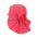 Καπέλο τζόκεϊ καλοκαιρινό ροζ βαμβακερό με μπαντάνα και αντηλιακή προστασία Sterntaler