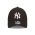Καπέλο τζόκεϊ μαύρο  New York Yankees New Era 9FORTY Home Field  A-Frame Trucker Cap Black