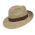Καπέλο ψάθινο ανδρικό καλοκαιρινό Trilby Fedora Straw Hat