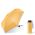 Ομπρέλα μίνι σπαστή πλακέ χειροκίνητη κίτρινη με ρέλι United Colors Of Benetton Ultra Mini Flat Folding Umbrella Golden Cream