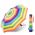 Automatic folding umbrella United Color Of Benetton Multicolor Fresh Salmon