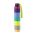 Ομπρέλα σπαστή χειροκίνητη πολύχρωμη ριγέ United Colors of Benetton Folding Manual Umbrella Multistripe Fresh Lime Punch
