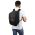 Τσάντα ταξιδίου - σακίδιο πλάτης  μαύρη Gabol Week Eco Travel Bag - Backpack 122313  Black