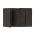 Leather Vertical Wallet Camel Active Salo Black