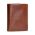 Men's Vertical Leather Wallet 7.Dots Mercury 70-003 Cognac