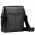 Men's Leather Shoulder Bag 7.Dots Earth 60-103BLK L Black